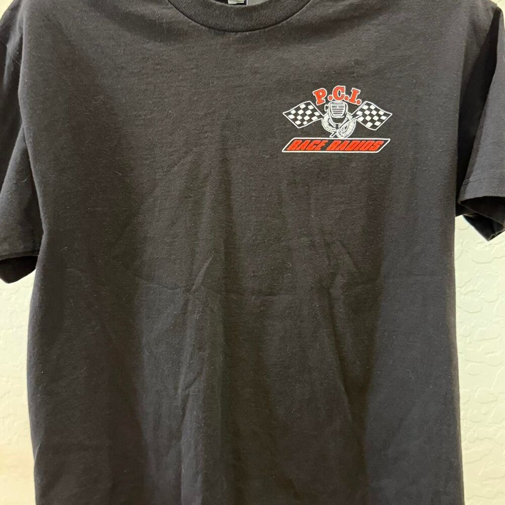 Alstyle Men's Black and Grey T-shirt